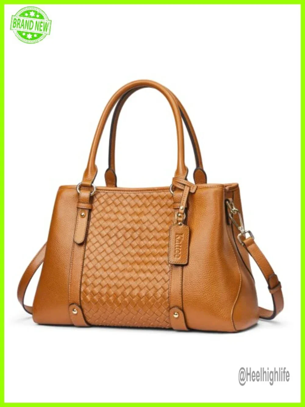Soft Leather Hobo Satchel Crossbody Bag with Top Handle 3 Ways